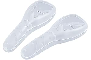 XNHIU 2pcs Razor Storage Box Portable Razor Holder Container Travel Razor Case Razor Protector Case for Outdoor Camping Travel