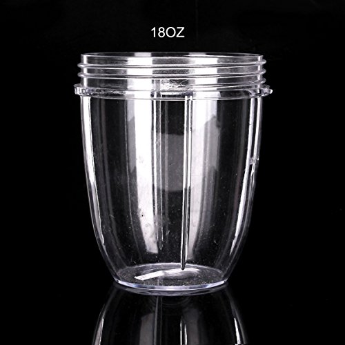 UNIQUEBELLA Ersatzteile Für Nutribullet , 18 OZ Kleine Tasse ,Cup Entsafter Zubehör Für NUTRIBULLET Blender Entsafter - 3