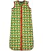 Produktbild grüner Schlafsack Sleeper Padded Squirrels von Maxomorra aus Schweden (50/68)
