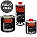 Produktbild 1,25 Liter 2K Lack Set VOLVO 91884 DOLOMIT GREY M. - Profi Autolack spritzfertig & Klarlack & Härter