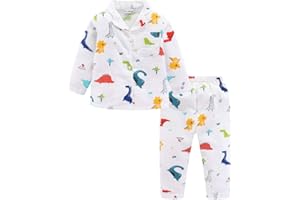 Mud Kingdom Pijama para Niños Grandes con Patrón de Ancla de Cuello