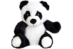 Pelucho - Peluche Bouillotte Panda - Made in France - Lavande et blé - Chaleur - Bien être - Douceur - Bouillotte sèche - Bouillotte Bébé - bouillotte micro-onde
