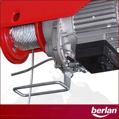 Berlan Seilhebezug – 300/600kg – 950 Watt - 2
