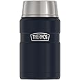 THERMOS Stainless King Vacuum-Insulated Food Jar, 24 Ounce, Midnight Blue