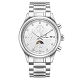 Mechanische Uhren T8122A1 Frau Vollautomatische Modetrend Multifunktions wasserdicht/doppelseitig Hohle Uhr/Edelstahlzifferblatt