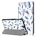 Produktbild Skytar Galaxy Tab S3 9.7 LTE Schutzhülle,Case für Samsung Tab S3 T820N,Folio Case Cover mit Support-Funktion PU Leder Hülle für Samsung Galaxy Tab S3 9.7 (Wi-Fi SM-T820 / LTE SM-T825) 9,68 Zoll Tablet,Blaue Feder