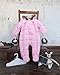 The Essential One - Pink Quilt Baby Pramsuit-3-6 Months EO139