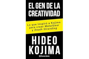 El gen de la creatividad: Lo que inspiró a Kojima para crear Metal Gear y Death (Manga Novela)