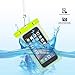Produktbild GH-Ghawk Universelle wasserdichte Handy Tasche, Große wasserdichte Handy Hülle Unterwasser Dry Bag für Samsung Galaxy A6 Plus 2018, Weiche TPU-Tasche für alle Mobiltelefone bis 6,5