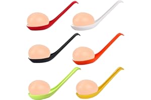 RmKbe 12Pcs Egg Spoon Race Game Sets Kids Balance Relay Games Outdoor Games Colors Family Games for Garden School Party