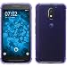 Produktbild PhoneNatic Case für Lenovo Moto E3 Hülle Silikon lila ShockProof + 2 Schutzfolien