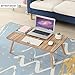 Produktbild NYDZ Schreibtisch-Computer-Tisch-großes Bett-Behälter-faltbares Stand-glattes Frühstücks-Umhüllungs-Unterstützungs-Lesebuch-Vielseitigkeit (Farbe : C, größe : 80 * 50 * 30cm)