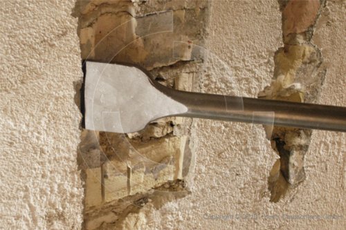 DIN Sechskant Spatmeißel 75 x 400 mm - 5