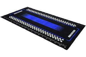 Oxford Products Teppichmatte für Motorräder, Rennen, Werkstatt, Garage, 200 x 100cm