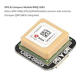 gps kompass modul Integrierter extrem rauscharmer 3.3V-Spannungsregler und HF-Filter zur Rauschunterdrückung.