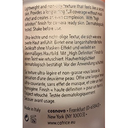 Catrice HD Liquid Coverage Flüssige Foundation NR . 030 – SAND BEIGE 30 ml - 2
