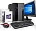 Produktbild Komplett Flüster-PC Paket Intel Quad-Core Office/Multimedia shinobee Computer mit 3 Jahren Garantie! inkl. Windows10 Professional - INTEL Quad Core 4x2.41 GHz, 4GB RAM, 320GB HDD, Intel HD Graphics, USB 3.0, HDMI, VGA, Office, 19-Zoll LED TFT Monitor, Tastatur+Maus #5139