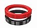 Price comparison product image 10 Gauge Electrical cable , 10 AWG Silicone Wire Hook Up wire Cable [3 m Black And 3 m Red] Flexible of Tinned copper wire High temperature resistance for DIY RC aircraft Auto Battery Clamp Cable Electronic equip