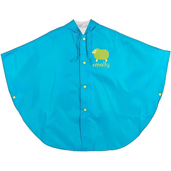 Poncho Pluie Enfant 2-6 Ans - Imperméable Léger Avec Capuche Transparente
