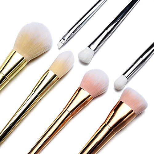 CRAVOG 7PCS Pro Beauty Makeup Brushes Eyeshadow Blending Brush Professional Blush Brush Powder Brush New Fashion