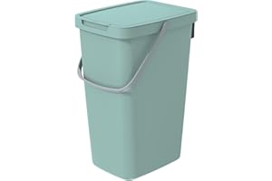 Keden Systema Q Cubo de Basura Cubo de Reciclaje (20L, Verde Claro)