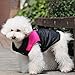 Zeagoo Waterproof Coat Jacket Winter Quilted Padded Puffer for Puppy Small Pet Dog