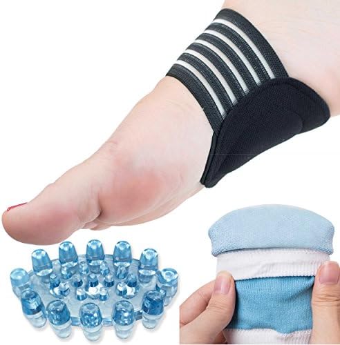 DR JK- Comprehensive Plantar Fasciitis, Arch, Heel & Ankle Support PedPal Kit- 5 Piece Foot Massager Plantar Fasciitis, Plantar Fasciitis Sock, Arch Support, Heel Protectors, Ankle Socks, Heel Pads