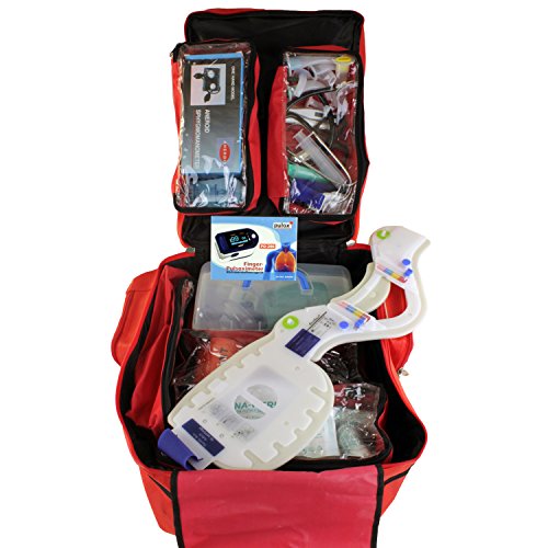 Preisvergleich Produktbild Pulox Erste Hilfe Rucksack, Notfallrucksack (Set PO-200 - Rot)