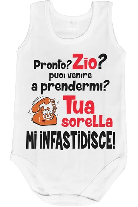 Body Neonato Zio Divertente - 100% Cotone, Idea Regalo Baby Shower - Foto 5