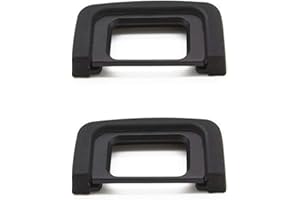 Ocular visor D5600 para cámara digital Nikon D5600 D5500 D5300 D3500 D3400 D3300 [2 paquetes], reemplaza el ocular DK-25, accesorios para cámara Fire Rock DK25