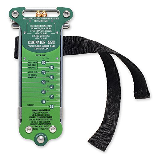 Isokinator Green Giant, mobiles Fitness- & Krafttrainings-Gerät für professionellen Muskelaufbau von Koelbel