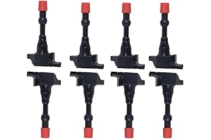 Germban 8PCS/LOT Rear And Front Ignition Coils 30520-PWA-003 30521-PWA-003 For 7 8 VII VIII JAZZ FIT 2 3 II III 1.2 1.3 1.4L