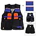 Price comparison product image Yosoo Kids Elite Tactical Vest with 20pcs Soft Foam Darts for Nerf Gun N-strike Elite Series Not Including 2 Clips