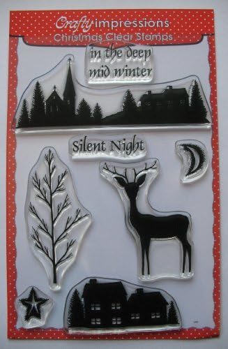 Crafty Impressions A6 Lindsay Mason Winter Silhouettes Stamp