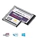 Produktbild qobobo® USB 3.0 Super Speed PCMCIA Express Card Karte (3 Port / 54mm / Kompatibel mit Windows 7, 8, 10) für Notebook Laptop, USB 3.0 Hub intern