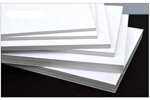 EMI Craft cartons Mousse - 15 cartons-plume Mousse Blanc A3 .3 mm ‎.15 Unité (Lot de 1)‎(29.7x42cm)