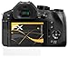 Produktbild atFoliX Panzerfolie kompatibel mit Panasonic Lumix DMC-FZ300 Schutzfolie, entspiegelnde und stoßdämpfende FX Folie (3X)