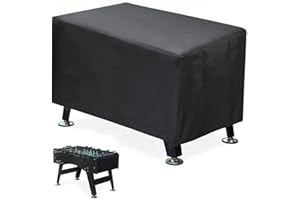 Daaxing Housse de table de babyfoot, 170 x 117,5 x 69,5 cm, imperméable, résistante aux UV, pour tables de jeu de football standard