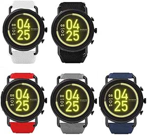 LvBu Armband Kompatibel Für Skagen falster 3, Sport Silikon Classic Ersatz  Uhrenarmband Für Skagen falster 3 Smartwatch (5 Pack) : Amazon.de: Uhren