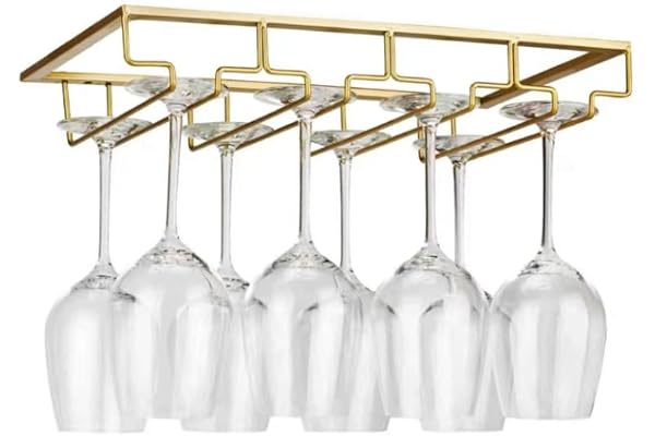 Eminence Lifestyle Iron Hanging Wine Glass Rack holder Iron Glass Holder