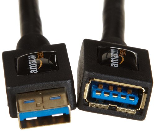 AmazonBasics USB 3 0-Verl  ngerungskabel A-Stecker auf A-Buchse  2 m