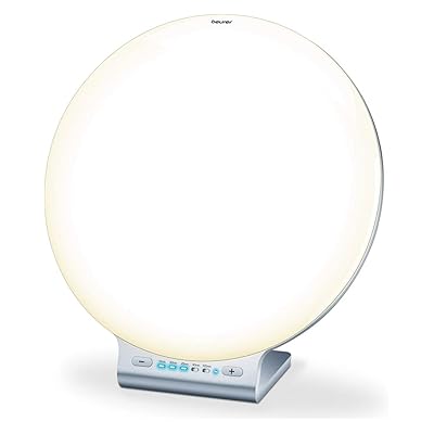 Beurer TL100UK Daylight Therapy Lamp And Mood Light - Helps Combat Seasonal Affective Disorder - 10,000 Lux - Bluetooth Smart SAD Lamp - Colour-Changing LED Light Therapy - 10 Brightness Levels