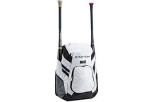 Easton | Reflex | Adulto | Béisbol y Softbol de Lanzamiento rápido | Serie de Mochilas, White, Talla única, Mochila Reflex Bat & Equipment | Béisbol Softbol | Blanco