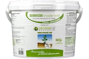 GEOSISM & NATURE Geomicor Tricoder Solid, (1 kg), inoculum granulaire de champignons mycorhiziens avec trichodermie pour légumes, fleurs et plantes