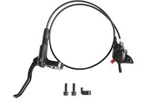 ZTZ MT200 MTB Hydraulic Disc Brakes Set Left Front 800mm Right Rear 1550mm Mountain Bike Hydraulic Brake Mountain Bike Bicycle Disc Brake 2 Piston (MT200 Left Front)