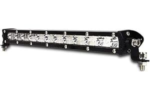 ‎BEILAN BeiLan Arbeitslichtleiste, 36W LED Arbeitsscheinwerfer Bar Cree Punktstrahl Offroad Auto Lkw Boot Traktor ATV Nebel Lampe 12 V / 24 V