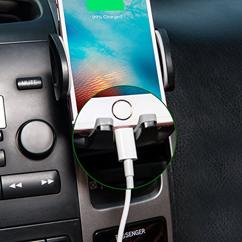 Handyhalter fÃ¼rs Auto Handyhalterung lueftungsgitter, TOPLUS Handyhalterung auto lÃ¼ftung fÃ¼r iPhone X 8 7 6s 6 plus SE 5 5s Samsung Galaxy S8 plus S7 Edge S6 A7 und andere Smartphones oder GPS GerÃ¤t(Schwarz-Grau)