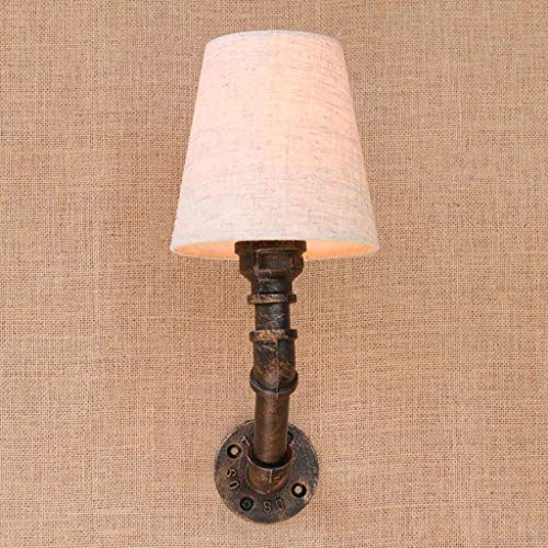 Preisvergleich Produktbild GZ Wohnmöbel Retro Wandleuchte Tuch Lampe Abdeckung Wasserleitung Wandleuchte Industrielle Restaurant Wohnzimmer Schlafzimmer Studie Kreative Nachttischlampe