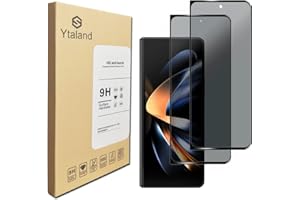 S YTALAND Ytaland ochrona ekranu do Samsung Galaxy Z Fold 4, [2 sztuki] ochrona przed szpiegami antypeep bez pęcherzyków szkło hartowane osłona do Samsung Galaxy Z Fold 4