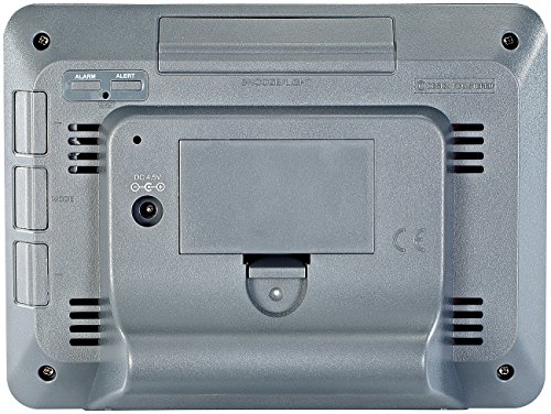 infactory Wetterstation mit Farb-Display, Funk-Außensensor, DCF-Funk-Zeitanzeige - 5